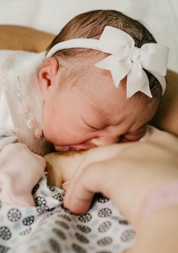 Breastfed babies poop more