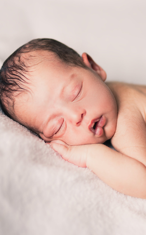 baby sleeps with mouth open sometimes