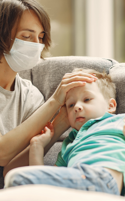 how to reduce fever in 2 year old