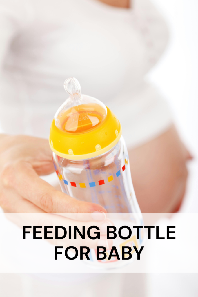 Feeding bottle baby