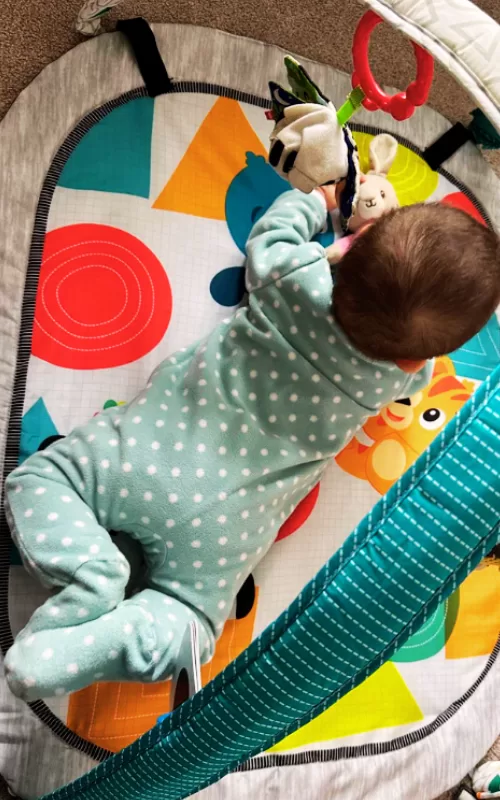 floor tummy time