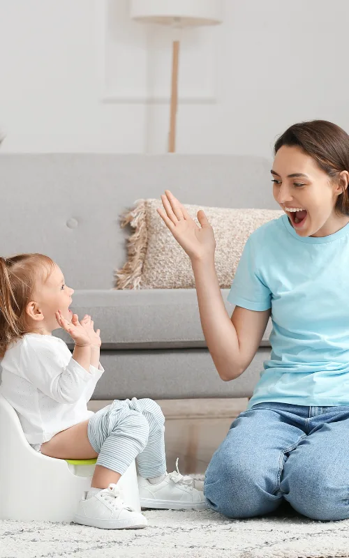 Potty training regression poop